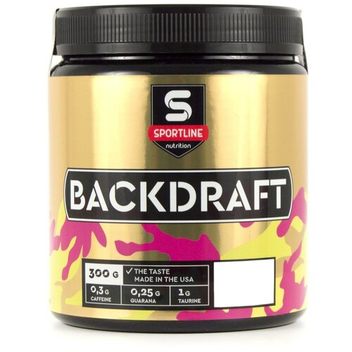 фото Предтренировочный комплекс sportline backdraft (гранат) 300g sportline nutrition