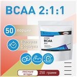 WATT NUTRITION BCAA 2:1:1 250 гр. лесные ягоды - изображение