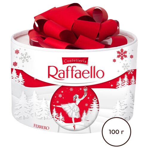 фото Набор конфет raffaello миндаль и кокос, новый год, 100 г