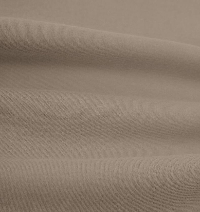 Интерлок цвет серо- коричневый (тауп грей). Ткань для шитья трикотаж Пенье 100% хлопок Длина - 1 м Ширина - 90 см