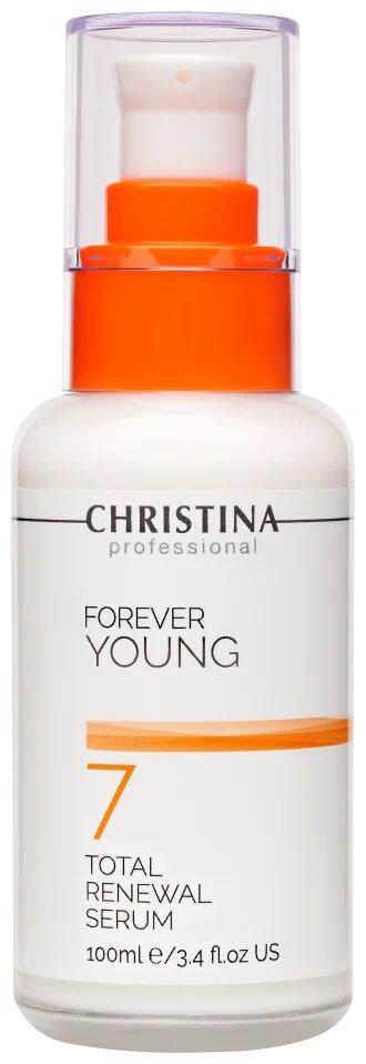 Christina Forever Young Total Renewal Serum Омолаживающая сыворотка для лица, шеи и декольте Тоталь (шаг 7), 100 мл