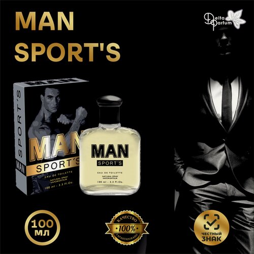 Изображение товара Туалетная вода Delta Parfum "Man Sport's", мужская, древесно-пряная