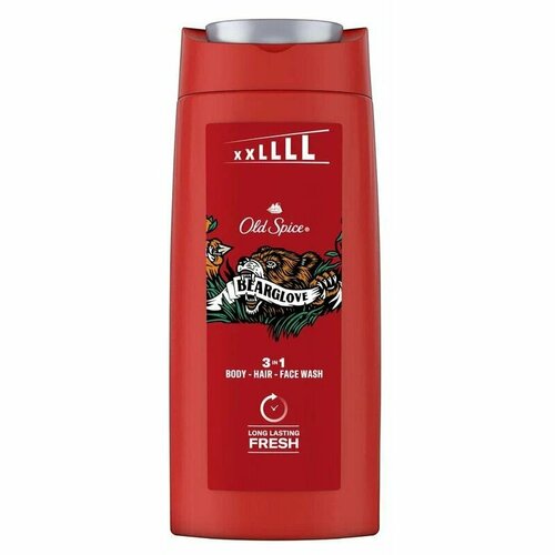 old spice гель шампунь для душа bearglove 675 мл Гель для душа Old Spice Bearglove, 3 в 1, 675 мл