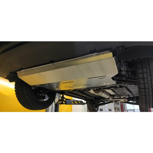 55.01ABC Защита картера двигателя и КПП Jetour Dashing , V-все (2022-) (алюминий 4 мм)