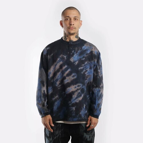 Рубашка Hombre Nino, Tie Dye Ventilation Shirt, размер M, синий