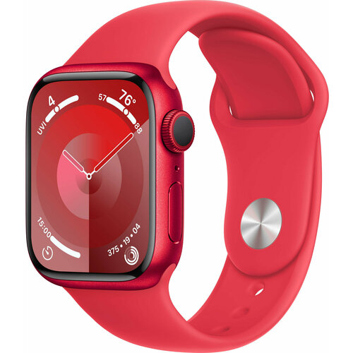 Умные часы Apple Watch Series 9 41 мм Aluminium Case GPS Cellular PRODUCTRED Sport Band размер ML 4949000₽