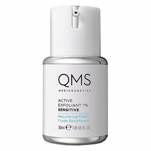 Сыворотка с коллагеном для чувствительной кожи, день ACTIVE EXFOLIANT 7% 30 мл QMS Active Exfoliant 7% Sensitive 30 мл