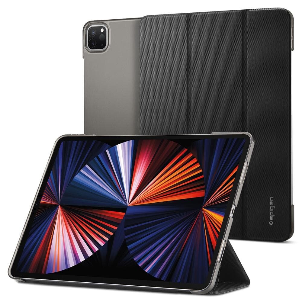 Чехол SPIGEN для iPad Pro 12.9 (2022/2021/2020/2018) - Liquid Air Folio - Черный - ACS02884