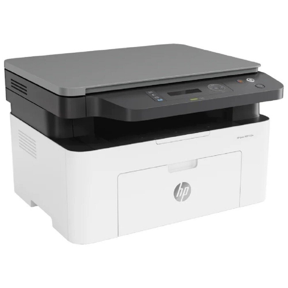 Hp Принтер HP Laser 135w (МФУ, A4,1200dpi, 20ppm, 128Mb, USB2.0/Wi-Fi, AirPrint) (4ZB83A)