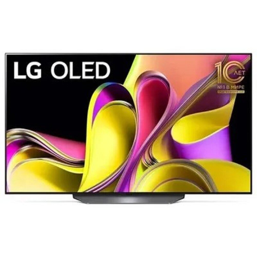 Lg Телевизор LG 55" OLED55B3RLA. ARUB черный/серебристый {Ultra HD 120Hz DVB-T DVB-T2 DVB-C DVB-S DVB-S2 USB WiFi Smart TV}
