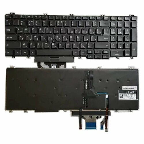 Клавиатура для ноутбука Dell Latitude 5500/5501/5510/5511 клавиатура для ноутбука dell latitude 5500 5501 5510 с подсветкой p n m25nk v0r04