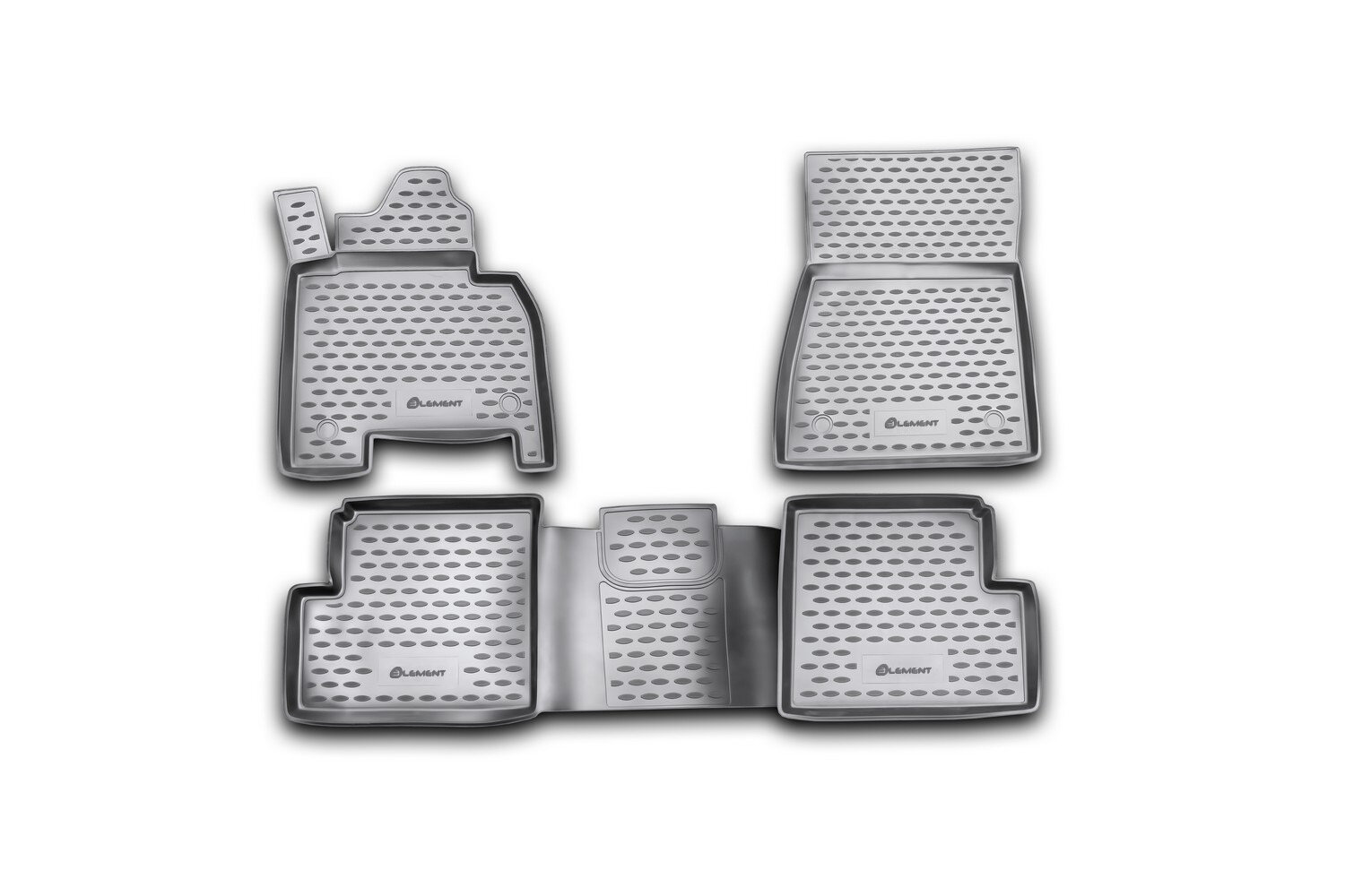 Коврики в салон MERCEDES-BENZ G-Class W463 2007-, 4 шт. (полиуретан) / Мерседес Бенц G класс