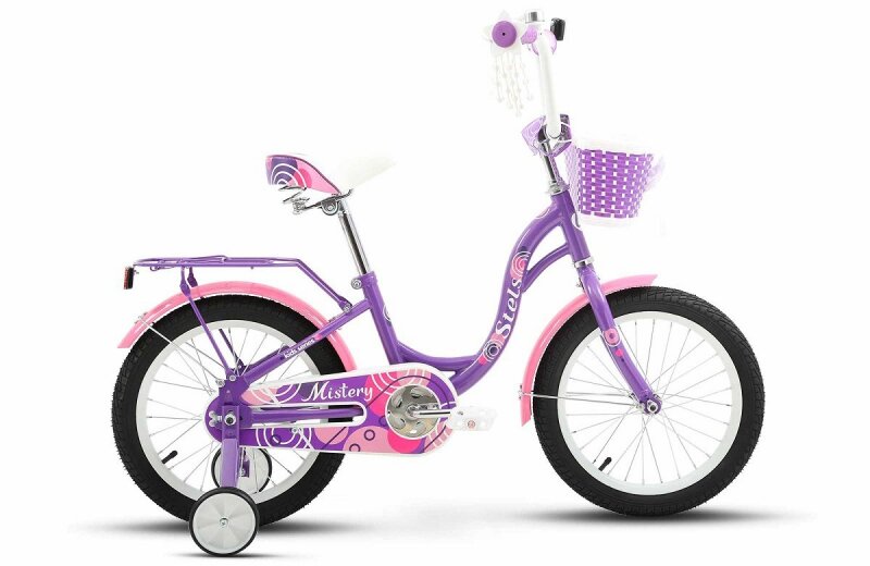 Детский велосипед Mistery C 16" Z010 9.6" Фиолетовый