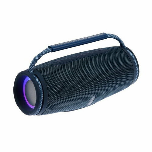 Портативная колонка l11 10 Вт 1200 мАч подсветка mirco SD синяя 350500₽