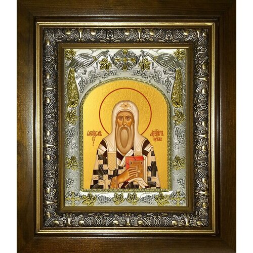 святитель феодор архиепископ ростовский икона на доске 7 13 см Икона Феодор святитель, архиепископ Ростовский