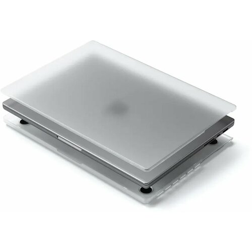 Чехол для ноутбука Satechi Eco-Hardshell Case Clear (ST-MBP14CL) бесцветный, прозрачный