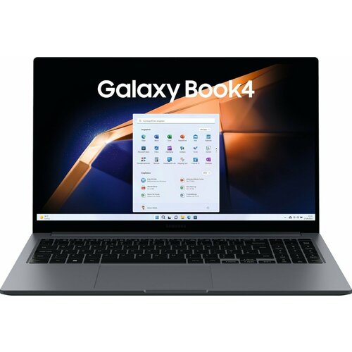 Ноутбук Samsung Galaxy Book4 1561920x1080 IPS матовый Intel Core 7 150U18Ghz 16384Mb 512PCISSDGb noDVD Int Intel Graphics Cam BT WiFi 54WHr war 1y 155kg Gray Win11Home Eng kbd 3 pin NP750XGK-KG3IN 146360₽
