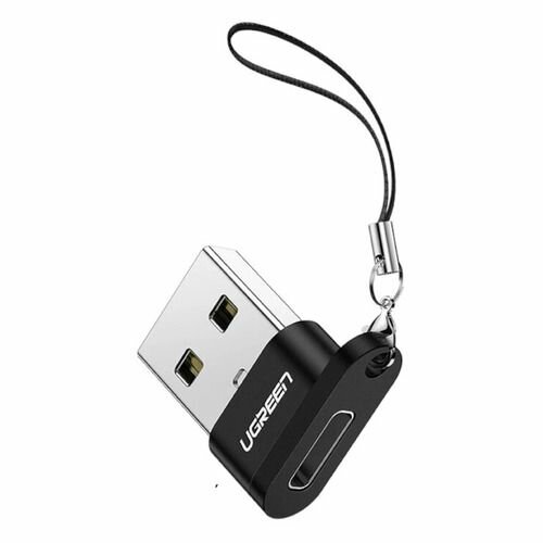 Адаптер UGREEN 50568_ USB A Male to USB-C Female, черный - фото №7