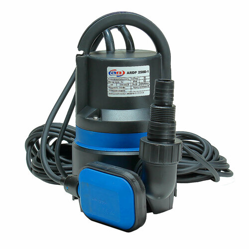 Дренажный насос AquamotoR ARDP-250D-1 (250 Вт) фекальный насос aquamotor ardp 250d 1 250 вт