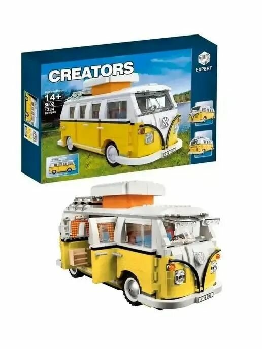 Creator expert volkswagen t1 camper van hotsell