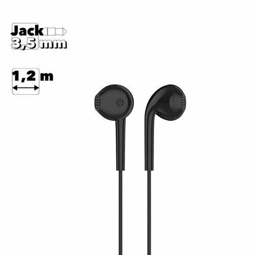 Гарнитура Earldom ET-E51 35 мм вкладыши 12м черная 403₽