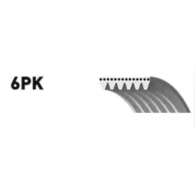 Поликлиновой ремень, GATES 6PK1148 (1 шт.)