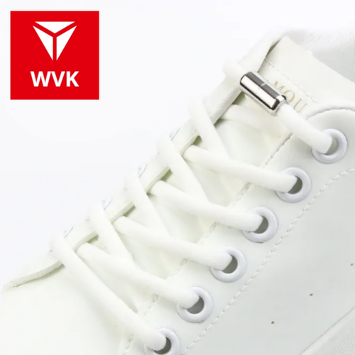 Красивые шнурки, шнурки без бантиков, белые шнурки, шнурки для спортивной и детской обуви