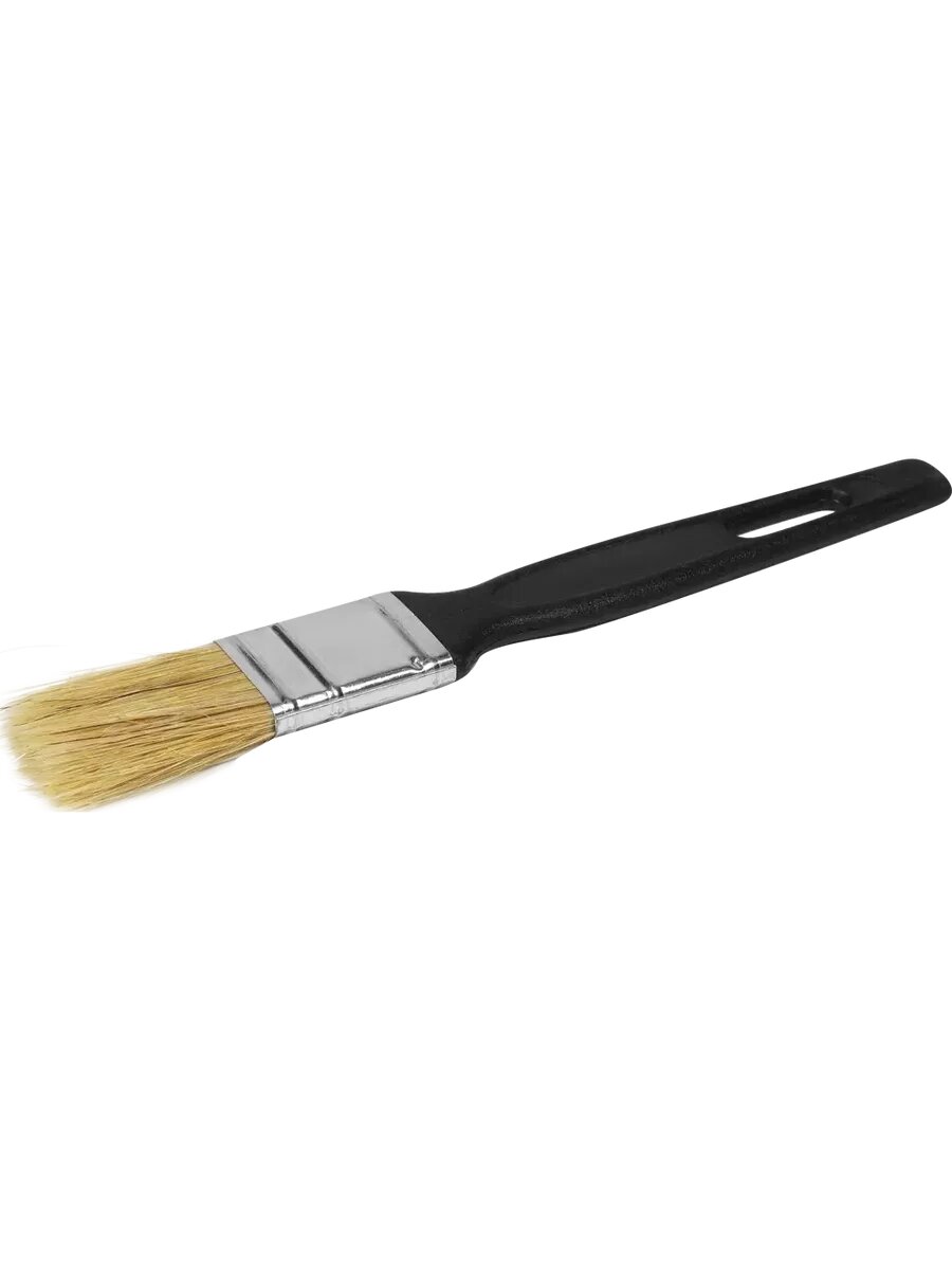 Кисть с натуральной щетиной Эконом 25 мм