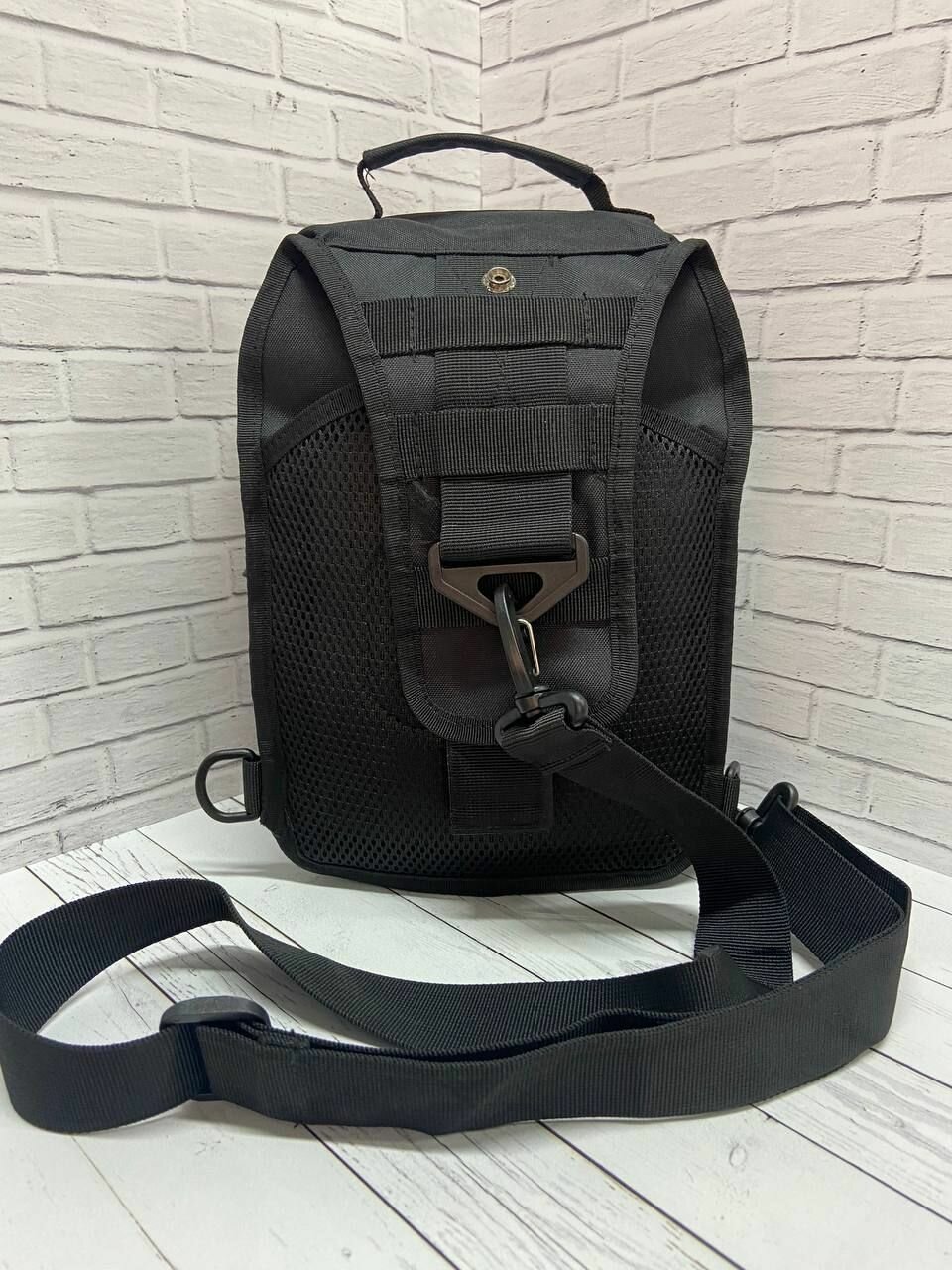 Сумка-рюкзак ГОРЕЦ, черный — фото 1