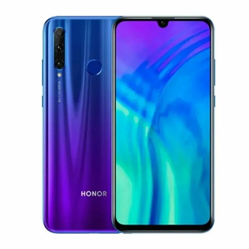 HUAWEI Смартфон Honor 20i 6/256 ГБ, синий
