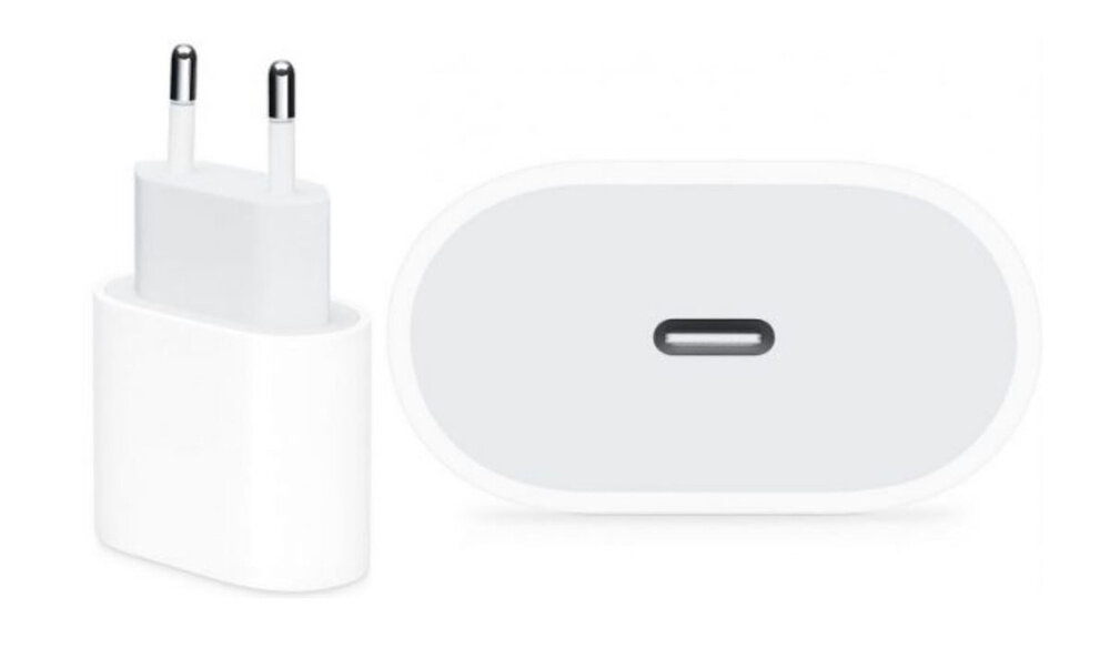 Оригинальный Блок питания 20w совместим с apple , Type-C для iPhone 20w, универсальный, быстрая зарядка — фото 1