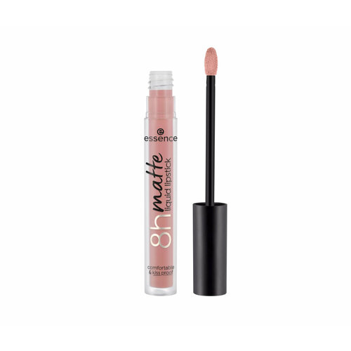 фото Жидкая кремовая матовая помада 8h matte т.03 soft beige essence