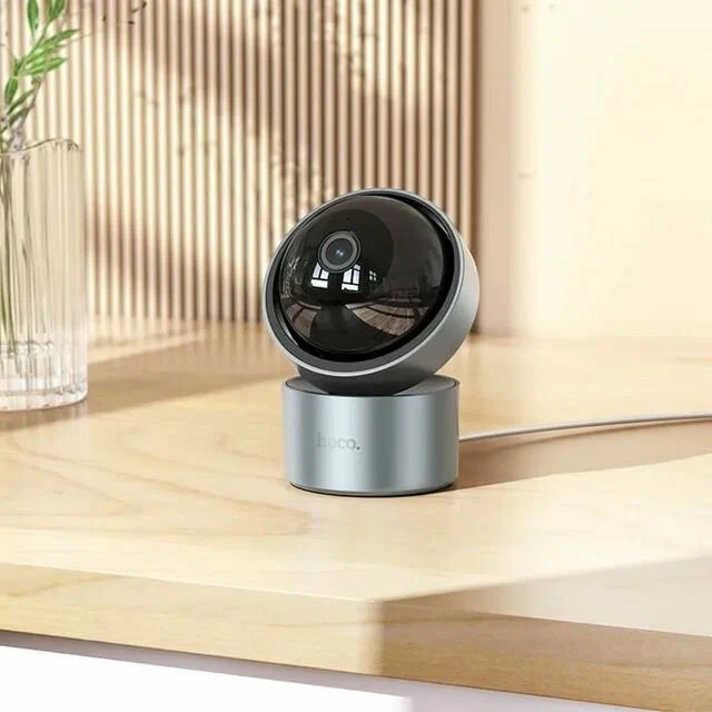 Wi-Fi камера Hoco D5 Indoor PTZ HD Camera (Gray)