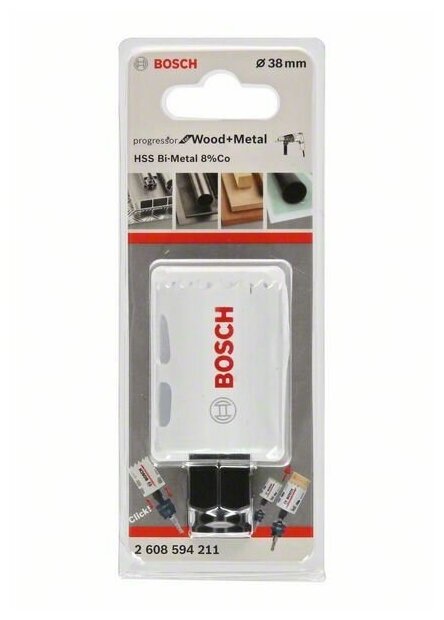 Коронка BOSCH 2608594211 38 мм — фото 1
