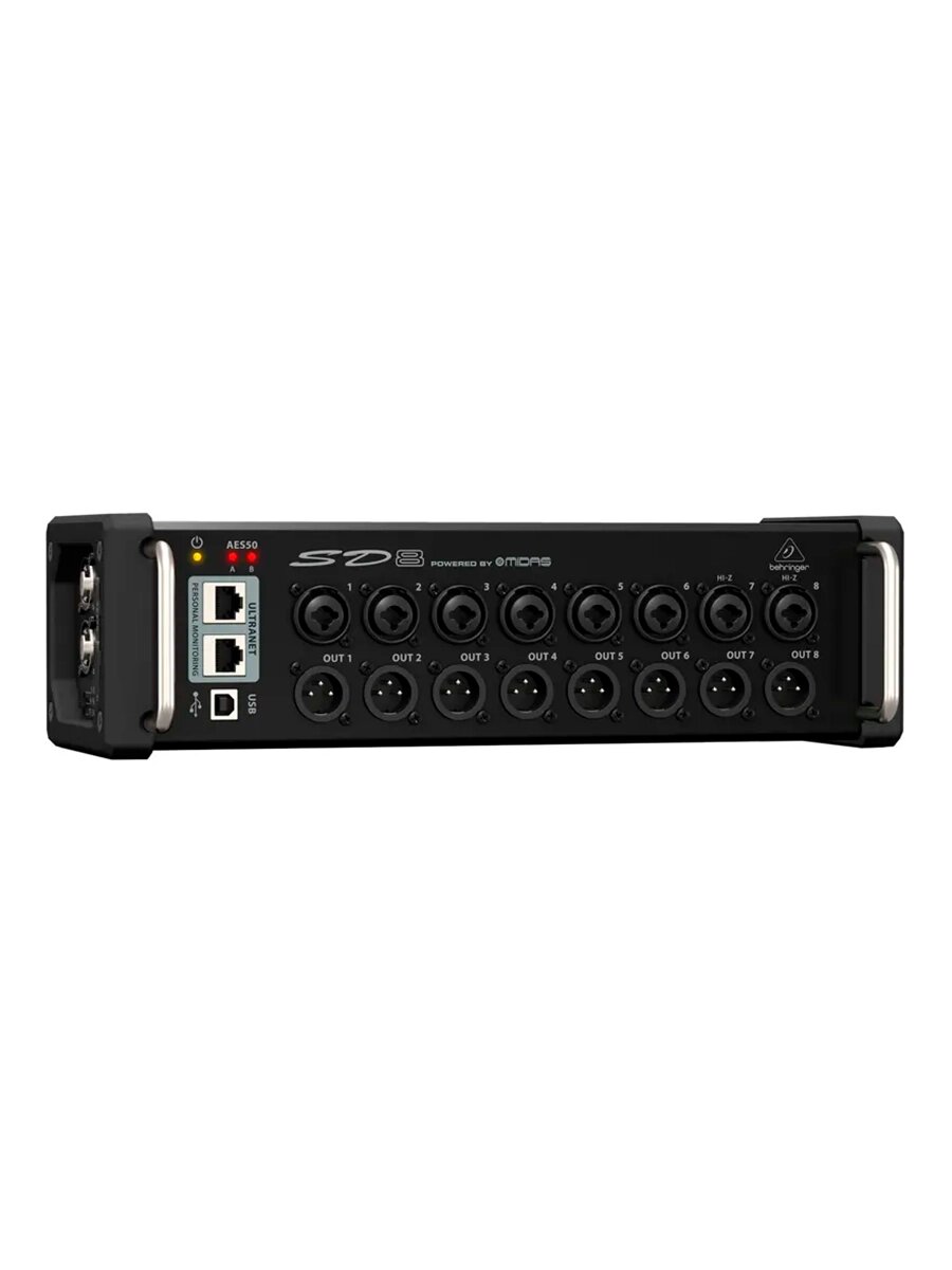 BEHRINGER SD8 - стейджбокс для цифровых микшеров, 8 входов, 8 выходов