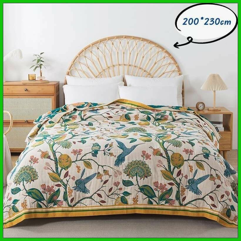 Плед , Хлопок, 230 см х 200 см