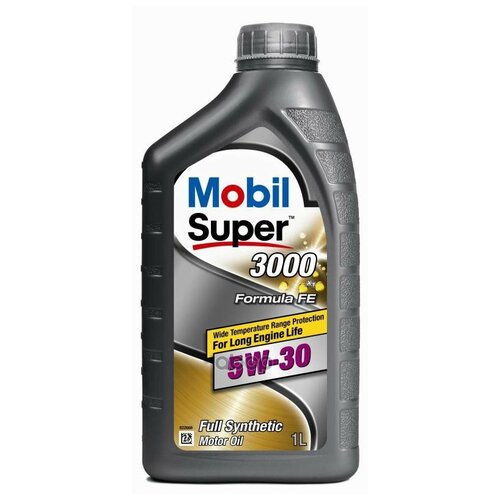 фото Mobil масло моторное mobil super 3000 x1 formula fe 5w-30 синтетическое 1 л 152565