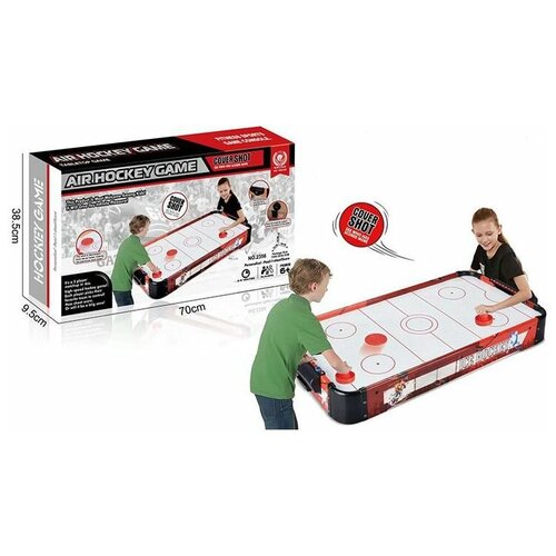 Аэрохоккей электрический HOCKEY GAME 76 см х 38 см х 9 см DK TOYS 2356