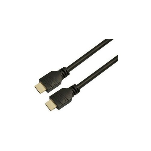 Кабель LAZSO HDMI (m)-HDMI (m), 0,5 м, черный (WH-111)