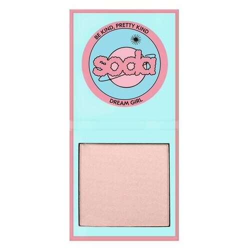 Soda Хайлайтер для лица Pressed Highlighter dreamgirl, 101