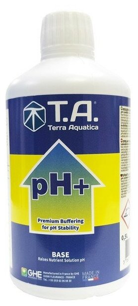 Регулятор кислотности Terra Aquatica pH Up (PH+) 0.5 л - фотография № 3