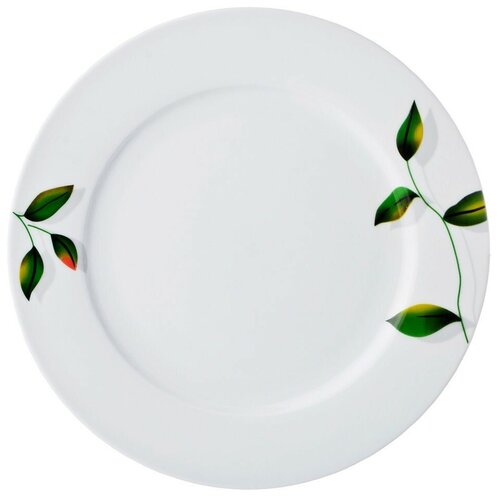 фото Тарелка 27 см 1 шт lefard "листики" / 193933