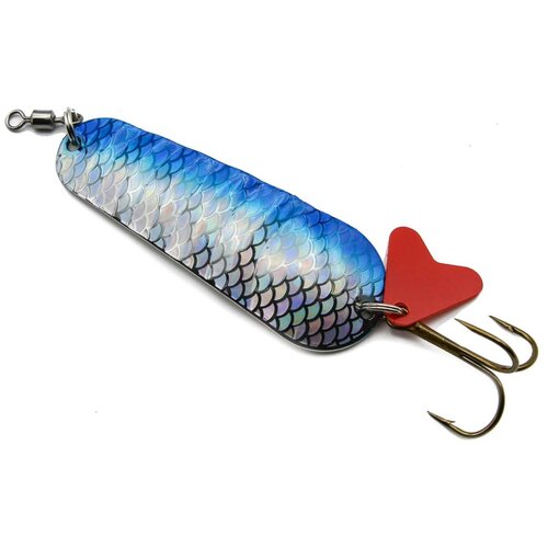 фото Блесна колеблющаяся abu garcia atom 25г s/blue flash