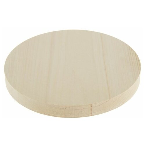 доска разделочная круглая без ручки поле round oak cutting board 1 шт Доска разделочная КНР круглая, липа, 20 мм