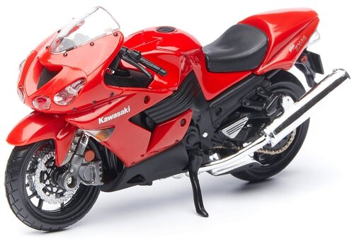 Maisto Мотоцикл Kawasaki Ninja ZX-14R, 1:18 красный