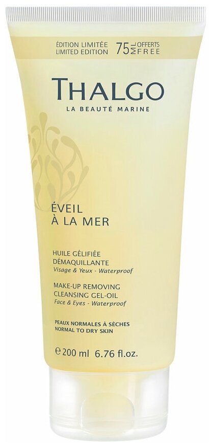 Thalgo Eveil A La Mer Make-up Removing Cleansing Gel-oil 200мл