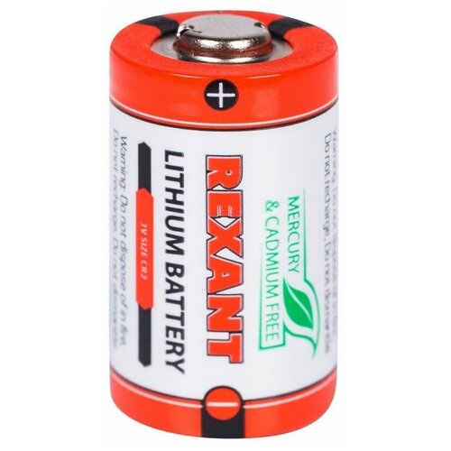 Батарейка Rexant 30-1112 CR2 (1 штука) батарейка 27 a 12 v 1 шт блистер rexant rexant арт 301044