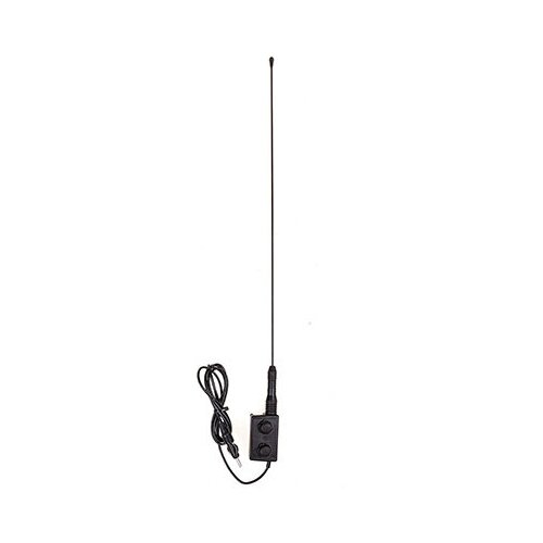 Антенна FM пассивная на желобок SKYWAY универсальная на 2 стороны 50см метал.штырь с покрытием, кабель 1,5м Черный