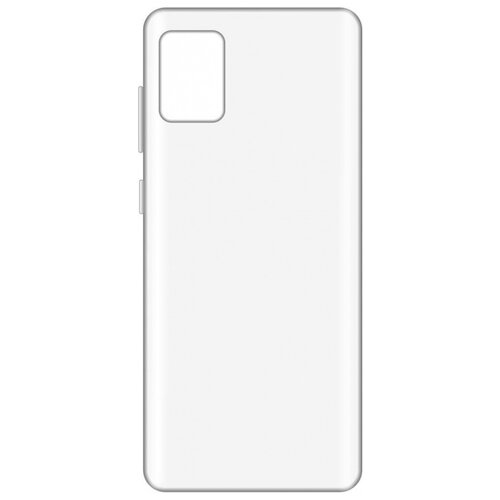 Чехол LuxCase TPU для Samsung Galaxy A31, прозрачный защитный чехол tpu luxcase для samsung galaxy m22 чёрный 1 1 мм