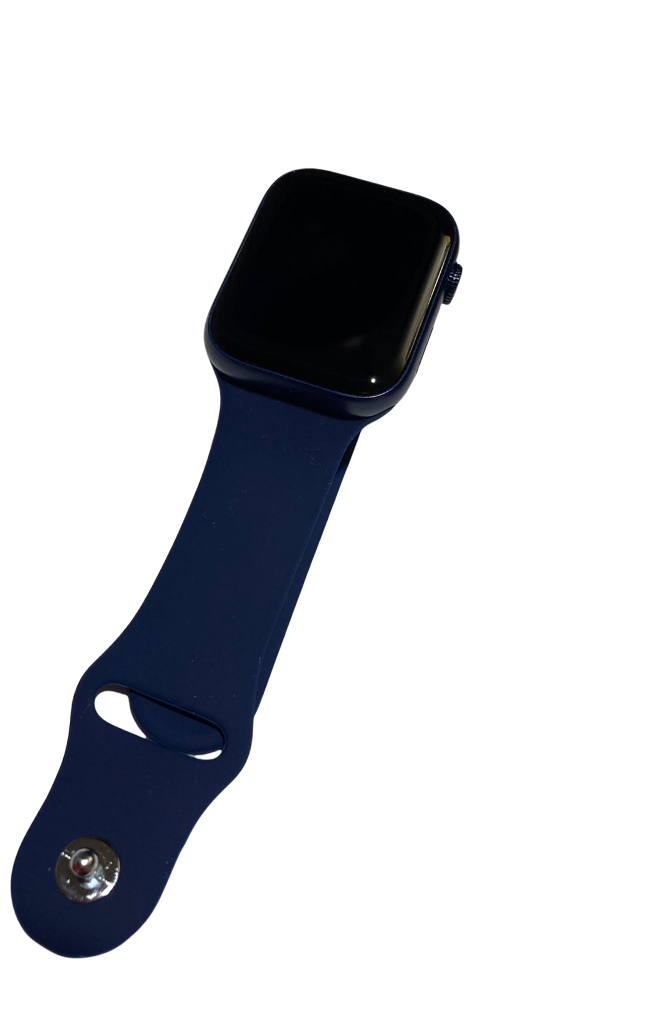 Smart watch/смарт часы/7 серия/синий/с беспроводной зарядкой/wireless charging